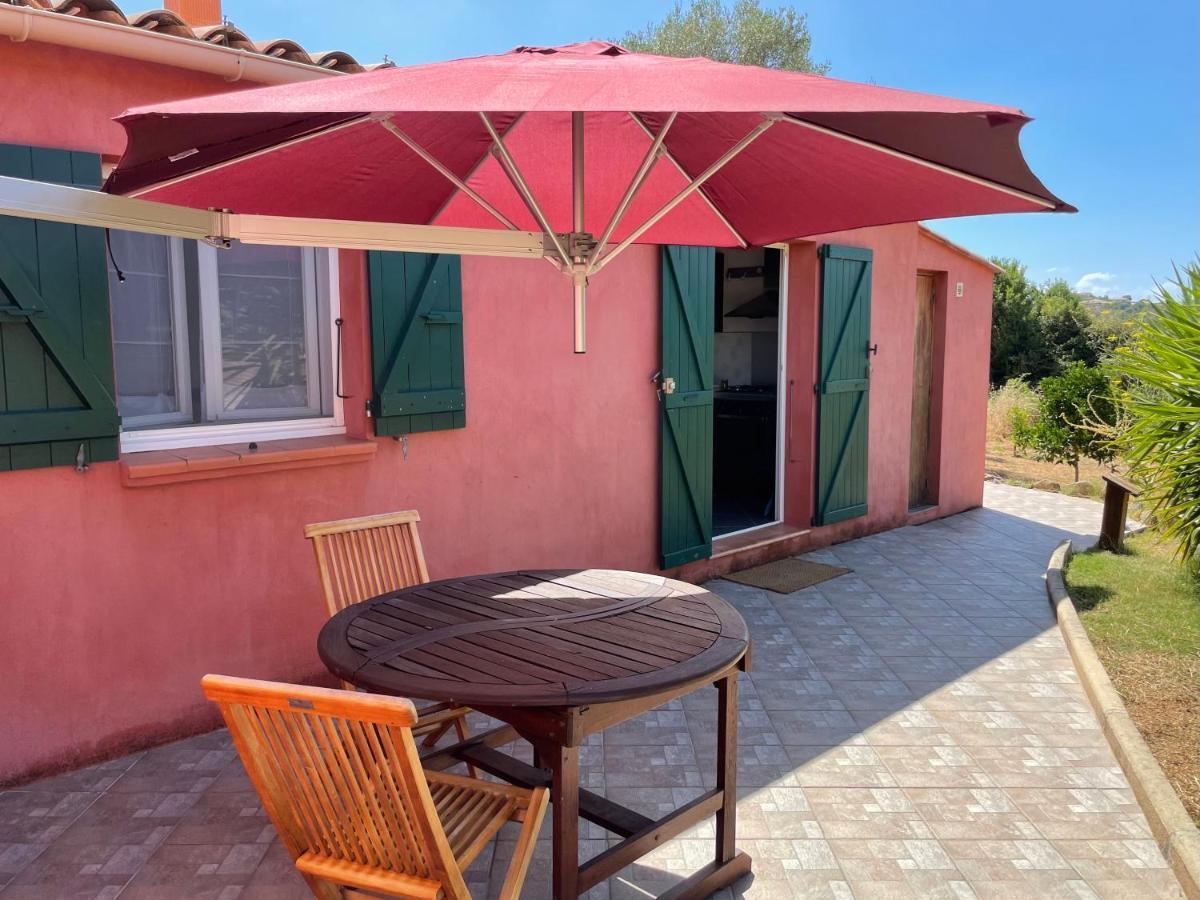 Apartamento Nuit Calme Sur Domaine Calcatoggio  Exterior foto